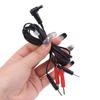 1Pcs 2.35mm New Electrotherapy Electrode Lead Electric Shock Wires Cable For Massager Connection Cable Massage Relaxation