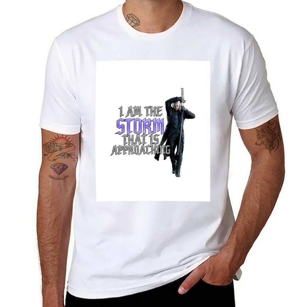 Vergil Devil May Cry 5 Special Edition Bury The Light Tshirt Minimalist Graphic Tee Shirt Tshirt
