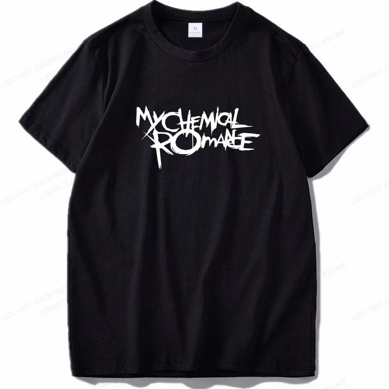 My Chemical Romance T Shirt Women Fashion T-shirts Cool Men Tshirt Casiual Summer Vintage Anime Unisex Top Tee