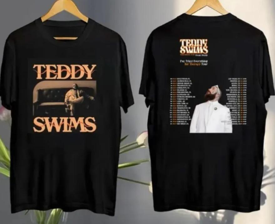 Teddy Swims Tour 2026 T-Shirt, Teddy Swims 2026 Concert ShT-Shirt shirt XL