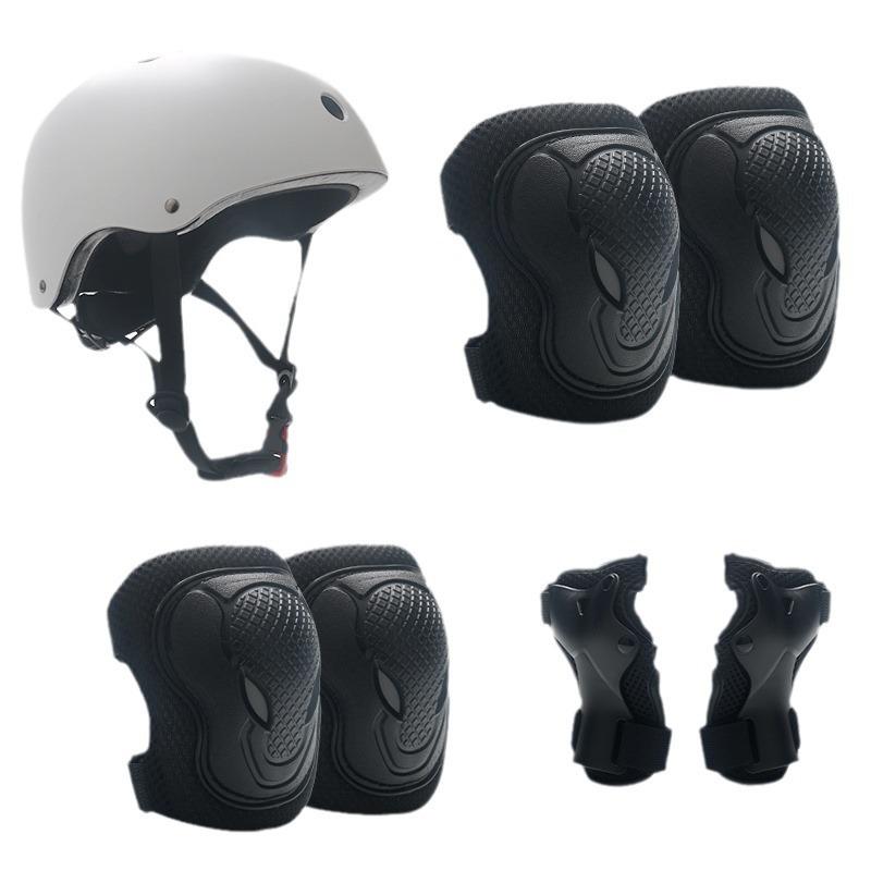 Adult Children Roller Skating Protective Gear Cycling Helmet Set Bicycle Skateboard Teenagers Sports Comprehensive Foam