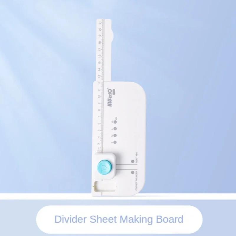 

Separator Page Creation Board, Separate Index Page Creation, Alphabetical Index Rounded Corner Cutting Tool DIY Making Board