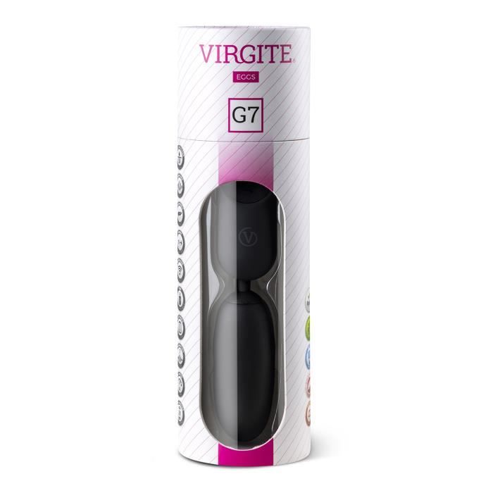 Masturbateur pour hommes - Virgite - G7 - Télécommande à distance - Rechargeable - 7 modes de vibration