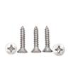 1 PC M3 M4 M5 M6 X 8 10 12 15 16 20 25 30mm TA2 GR2 Titanium Countersunk Phillips Flat Head Self-Tapping Screws