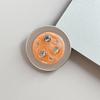 Korean Style Rhinestone Gemstone Phone Holder - Magnetic Round Finger Ring