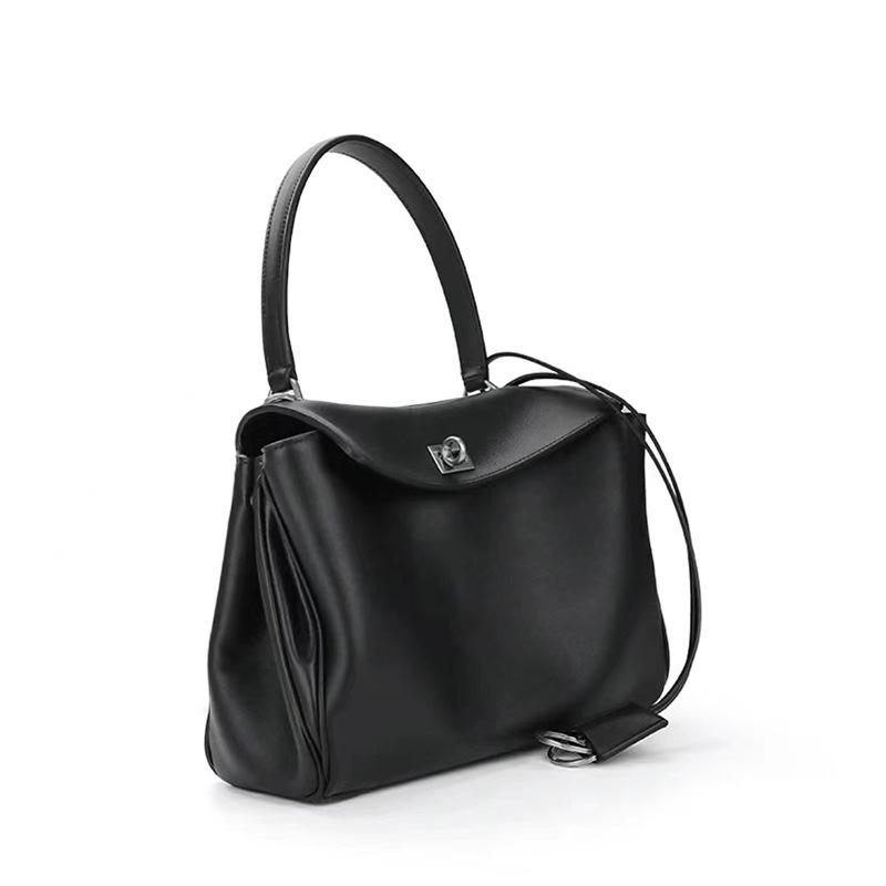 Home o bag shoulder commuter bag leather tote bag underarm tote bag female messenger Kelly bag