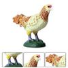 Oenux Lovely Farm Animals Hen Turkey Chook Chicken Cock Action Figure Model Figurines Poultry Miniature Educational PVC Kid Toy