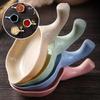Wheat Straw Seasoning Dish Flower Shape Small Plate with Handle Sauce Vinegar Seasoning Bowl Sauce Snack/Sauce/Vinegar Plate
