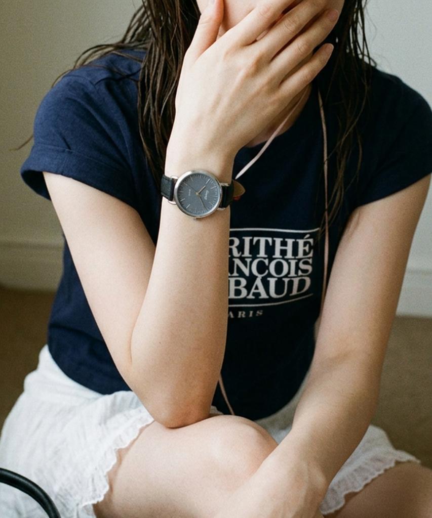 Sialeugo Sg-002-Sb Caper Collection Women'S Leather Wristwatch