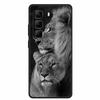 Per Custodia Infinix Hot 50 5G Fiori Morbido Silicone TPU Antiurto Custodie per Telefono per Infinix X6720 Animali Lupo Cool Copertura Protettiva