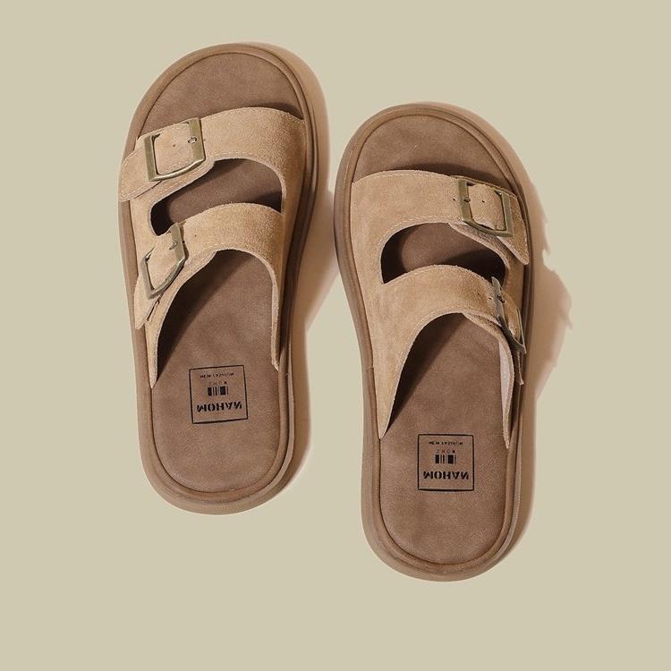 Zhongjia platform Boken shoes women's summer wear half slippers 2025 new beach shoes fishing Boken shoes cool slippers
