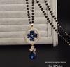 Crystal Pendant Sweater Necklace - Fashionable and Atmospheric Design