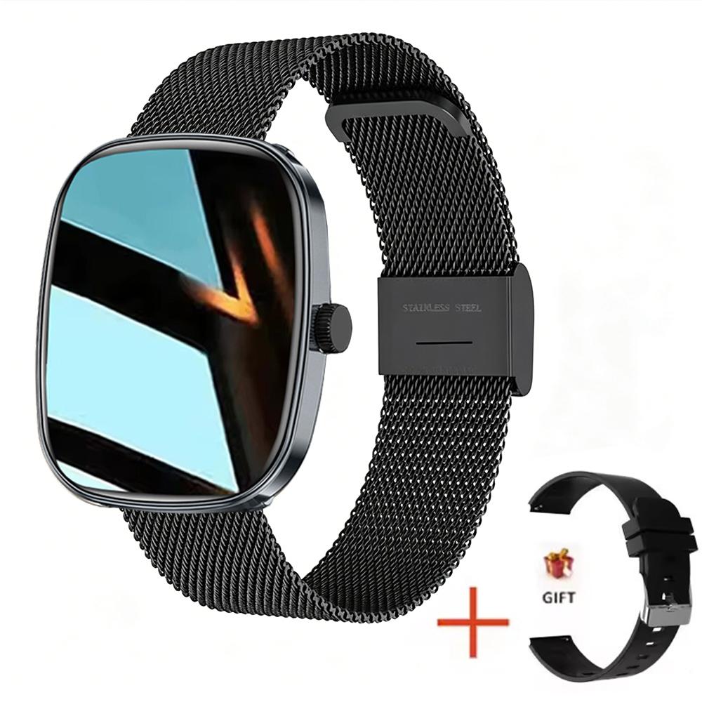 New Smart Watch Android IOS Phone 1.83" Color Screen Bluetooth Call Blood Oxygen/Pressure Monitoring Smart Watch Women Men
