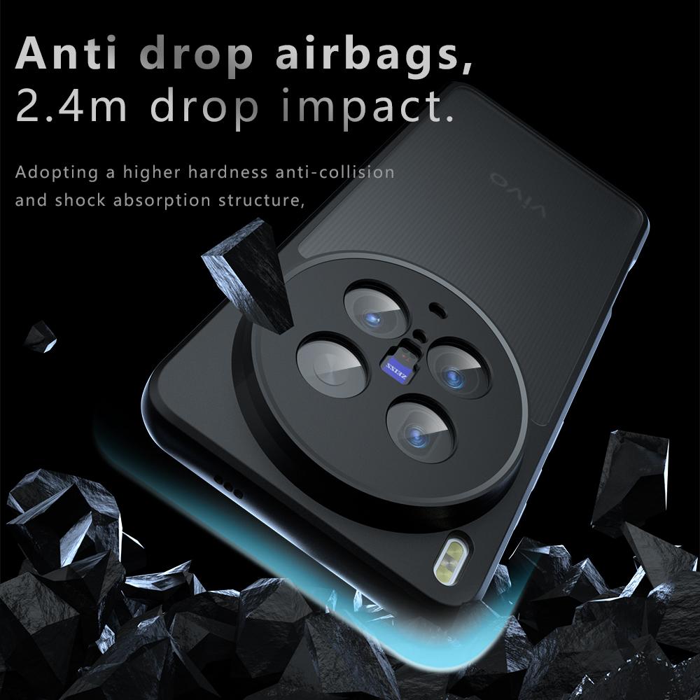 Cover for VIVO X200 Ultra Pro Mini Case Ultra Thin Matte Translucent & Clear Full Protection Phone Funda for Vivo X200 Pro Capa