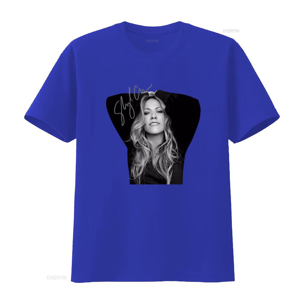 Sheryl Crow Signature Black T Shirt All Sizes S To 5Xl 1F1300 Vintage Washed Homme Casual Designer Clothes Comfortable Stylish