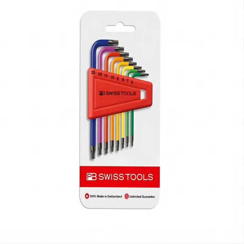 PB SWISSTOOLS Colored Hex and Torx Wrench Set