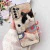 Cute Cat Cover For Tecno Camon 17 Case CG6 CG6j Silicone Soft Protection Shell For Tecno Camon 17 Camon17 Back Cover Casing 6.6"