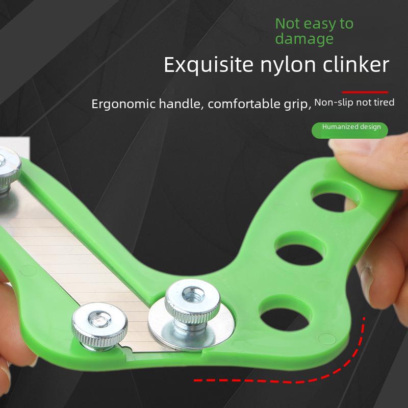 Manual Woodworking Edge Trimmer: Chamfering Tool for Right Angle and Rounded Corners