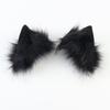Rechargeable Plush Cat Ears Headband Detachable Electric Cosplay Costume Accessories