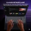 ACEMAGIC PC Portable Gamer Ryzen 7 H255 (Jusqu'à 4,9 Hz), DDR5 24 Go RAM 512 Go SSD 16" Ordinateur Portable,Clavier rétroéclairé