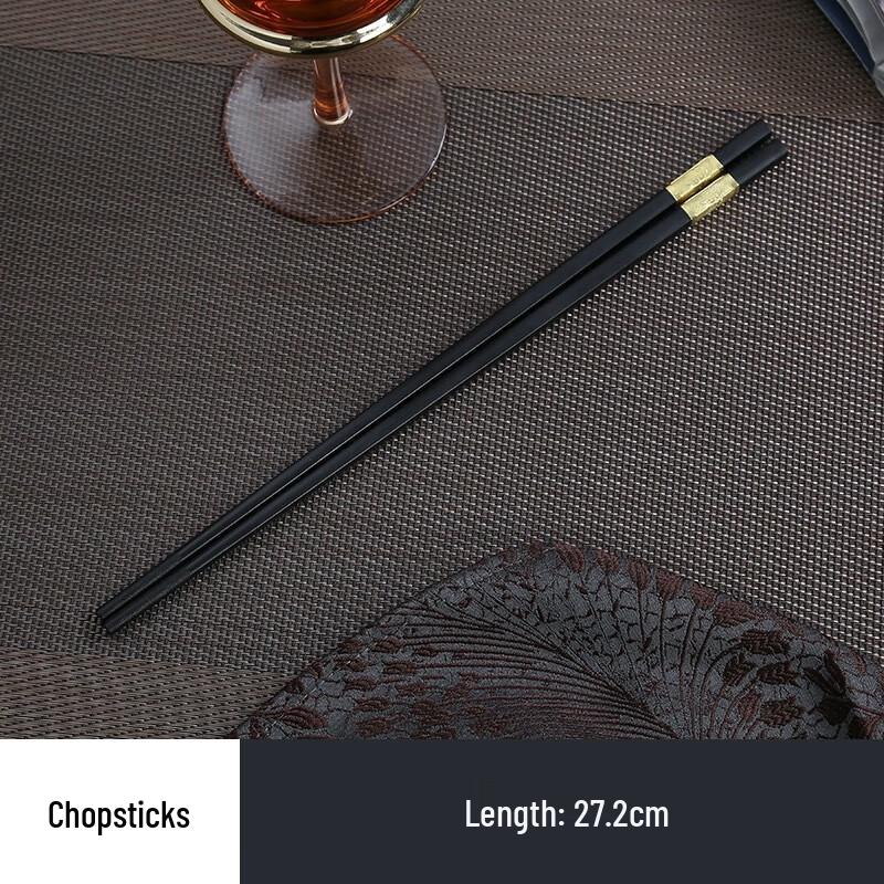 New Chinese Style Ceramic Chopsticks (10 Pairs)