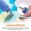 20W Hot Glue Gun Kit with 30pcs Glue Sticks, Fast Heating 3 Mins, Anti Leak Nozzle, Ergonomic Design for Crafts, Home,