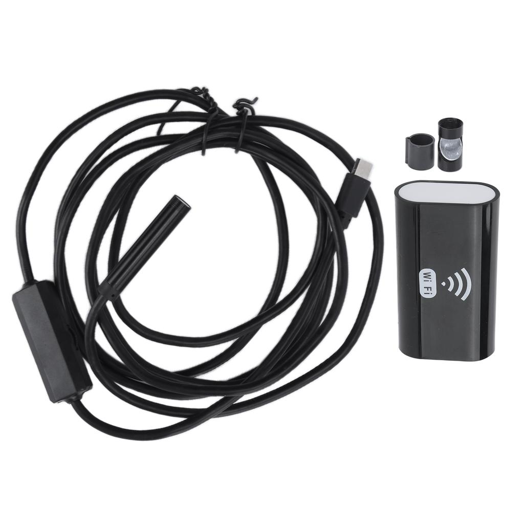 F99 8mm Industrial Endoscope Hard Wire High Definition WIFI Boroscope for Equipment Maintenance2m