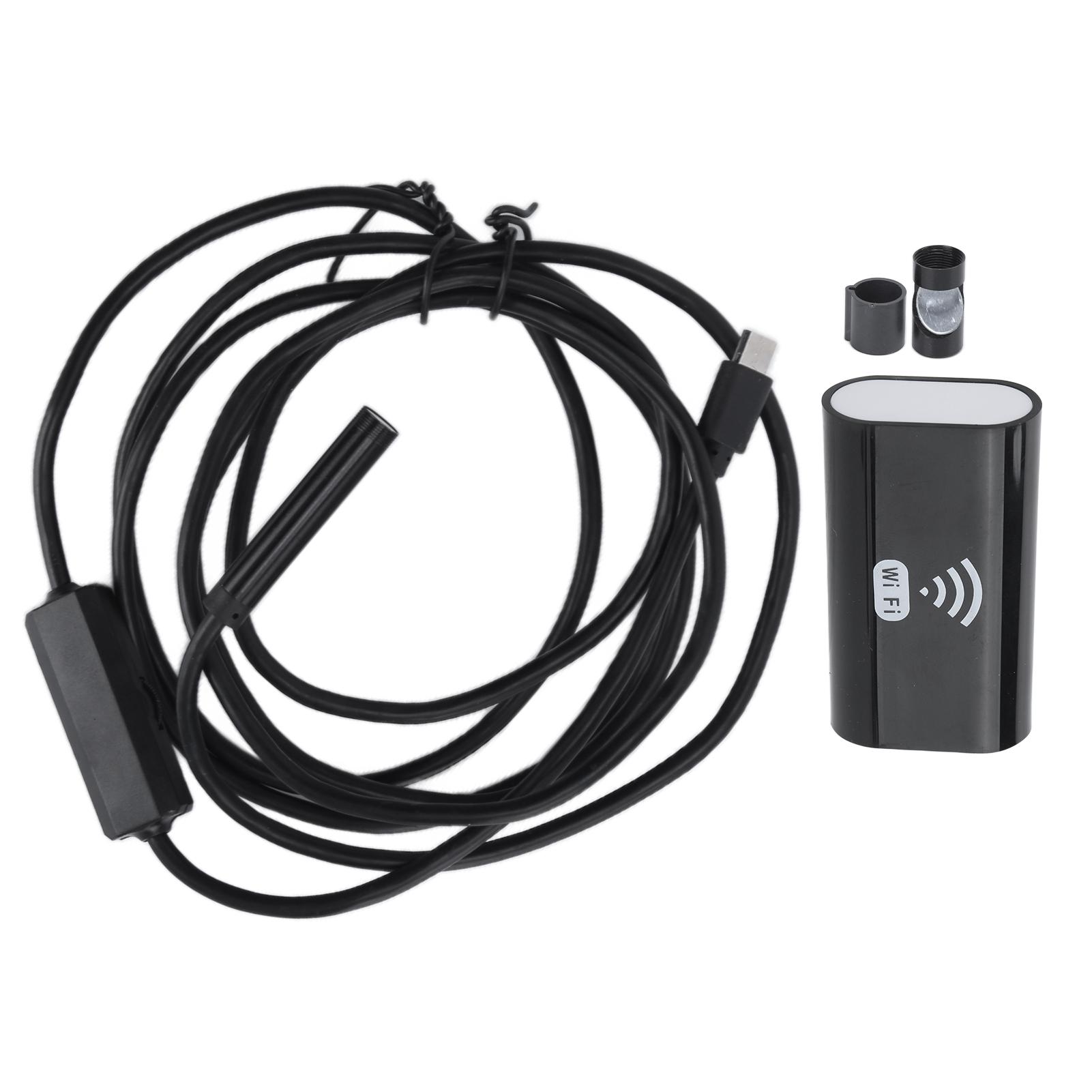 

F99 8mm Industrial Endoscope Hard Wire High Definition WIFI Boroscope for Equipment Maintenance2m