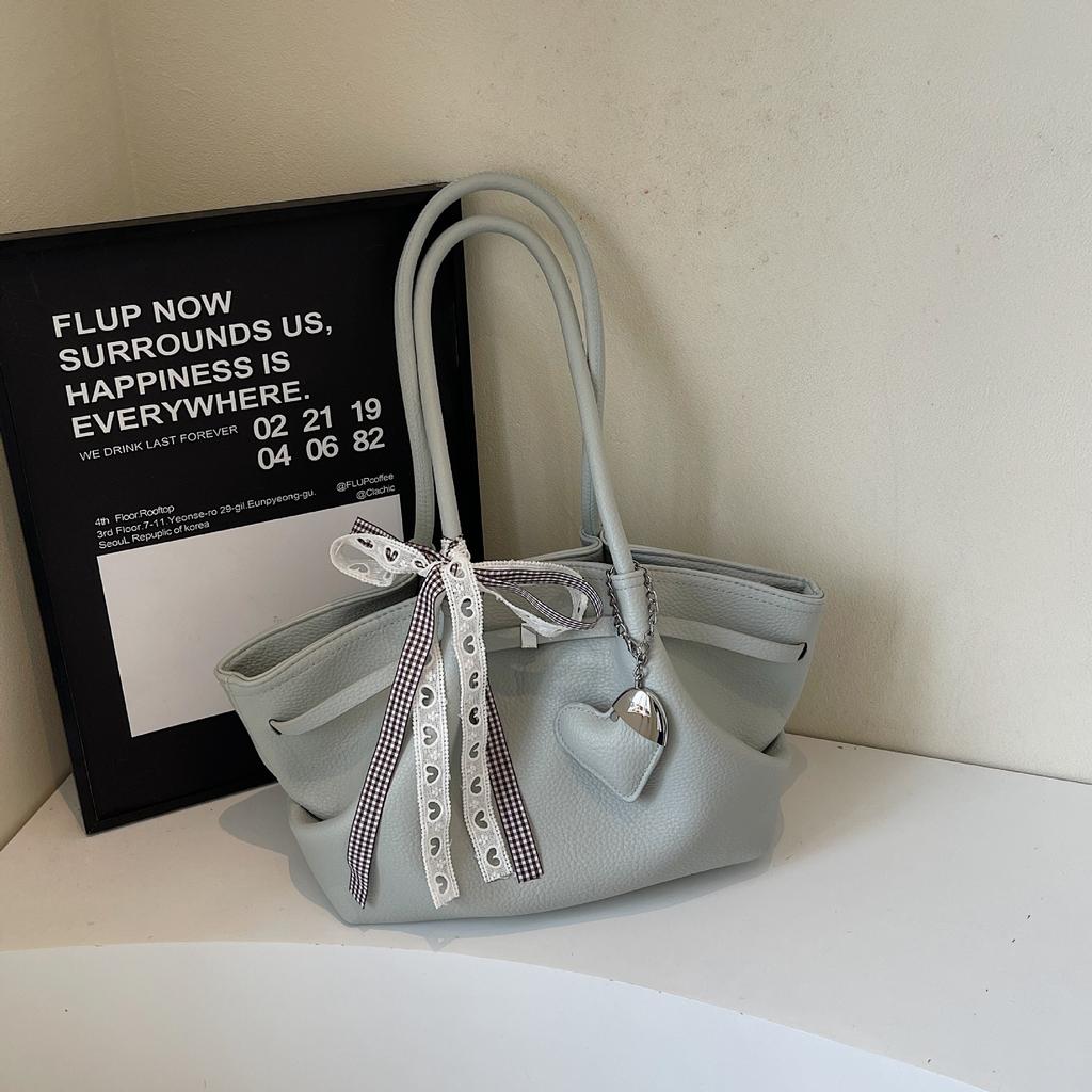 Advanced Handheld Bucket Bag for Women, New Korean Style Fashion Casual Shoulder Bag, Trendy Commuting Women's Bag