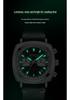 AOCASDIY Men's Outdoor Sports Quartz Watch - Luminous, Waterproof, Leather Strap