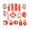New Year Cartoon Pendants Bonsai Hangings Supplies Cute 3D Small Printing Bright Colors Creative Fashionable Festive Supplies