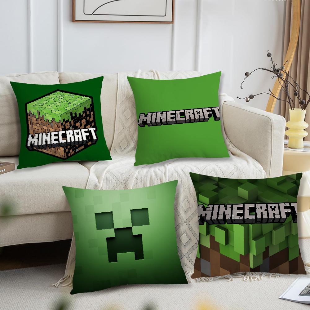 M-Mines C-Craft Spiel Kissenbezug Für Sofa Nachttisch Schlafzimmer Rückenlehne Wohnbüro Kissen Quadratisch Bedruckt Mehrere