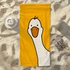 Cartoon Funny Big Goose Towel For Swim Yoga Gym Quick Drying Soft and Skin-friendly Beach Towels All-Season