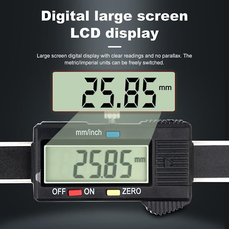 Aiceyi Thin Rod Digital Depth Gauge ACE-XG5015 with 0.01mm Resolution and 0-50mm Accuracy