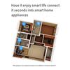 WIFI Smart Switch 1P+N 82*50*18mm APP Remote Control