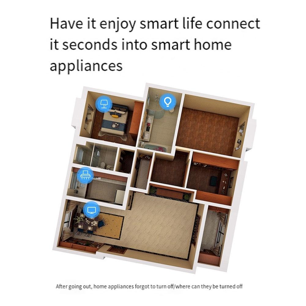 WIFI Smart Switch 1P+N 82*50*18mm APP Remote Control