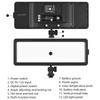 Mini lampa fotograficzna 16 W z możliwością przyciemniania światła LED przenośna lampa Vlog 148 koralików LED bateria serii NP-F