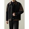 Loose Casual Splicing Contrasting Color Jacket Men's Korean Version Spring and Autumn New Trendy Casual Jacket