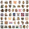 50 New Foxtrot Delta Tango Graffiti Stickers Scooter Suitcase Notebook Stickers