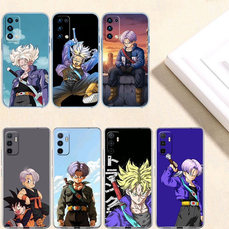 Dragon Ball Trunks Transparent Phone Case for Motorola Moto G10 G20 G30 G31 G32 G34 G35 G41 G42 G50 G51 G52 G55 G60 G60S