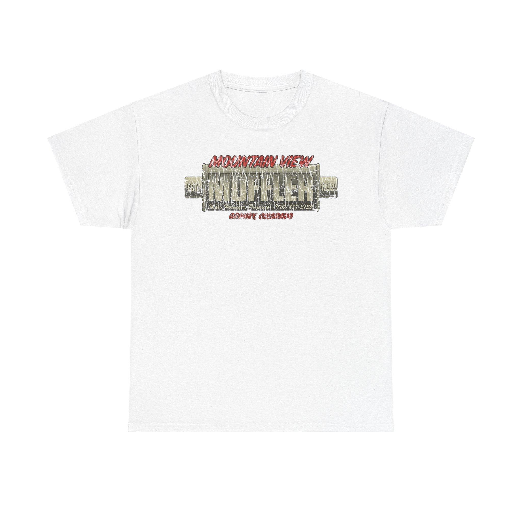 Mountain View Muffler Est 1992 Colorado T-shirt 1 L