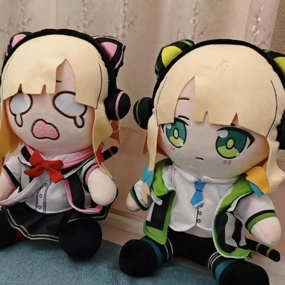 Plush Blue Archive Fluffy Buddy Saiba Momoi Midori Video Game Character Cuddly Manga Plaything Adorable Chibi Plushy Supporters Collectibles
