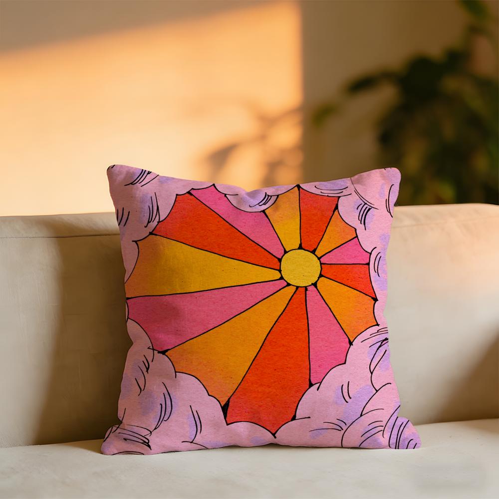 Wildly Imaginative Inspiration Cushion Cover Cozy Velvet Throw PillowSoft Warm Cushion For Sofa  Bed