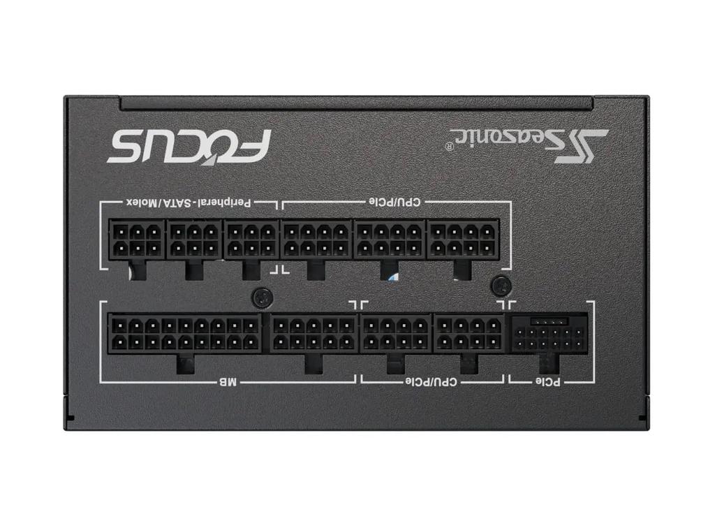 Seasonic FOCUS ATX3 80PLUS GOLD 1000W ATX PCIe Compatible Fully Modular Black 10 Year Warranty GX-1000 (V4) 3.1 & 5.1 SRP-FGX102-A5A32SF