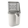 Cat Litter Scoop with Trash Container Portable Removable Cat Litter Scoop Holder with Garbage Bags
