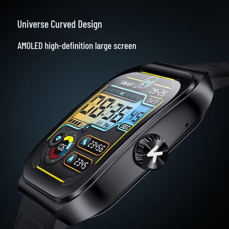 KUMI KU7 Plus AI Smart Watch with Bluetooth Call & Health Monitoring (CN version)