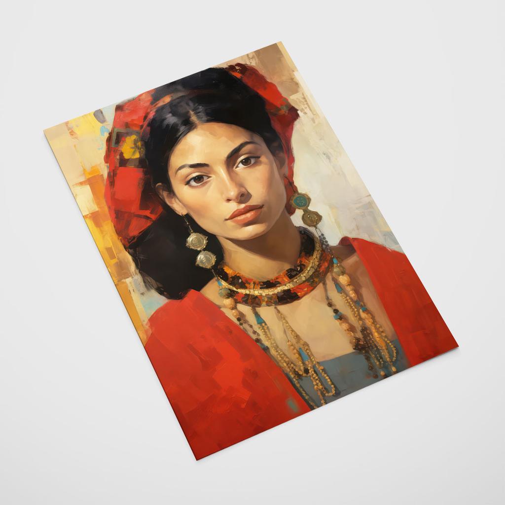 Poster Portrait of a Woman