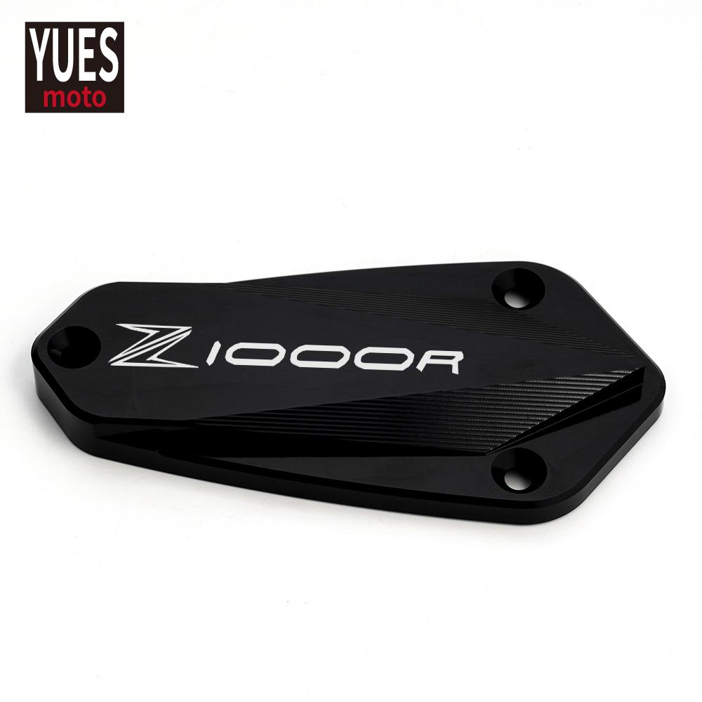 Moto příslušenství Hliníkový přední a zadní válec brzdové kapaliny Krytka hlavní nádržky pro KAWASAKI Z1000R Z1000