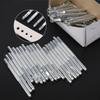 Leather Round Shape Hole Punch Punchers Kit Belt Watch Band Hollow DIY Drill Equipment Steel Galvanized 71mm Silver