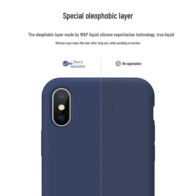 W&P Liquid Silicone iPhone Case